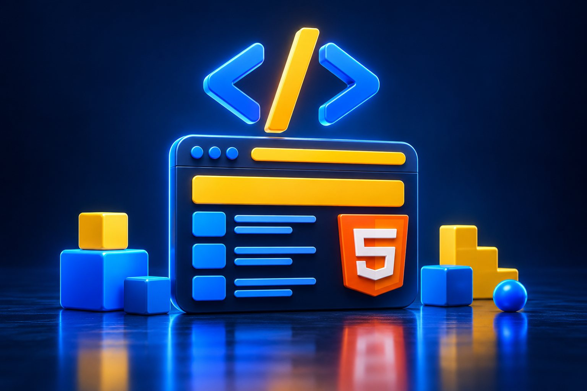 HTML از صفر؛ ساخت وب‌سایت